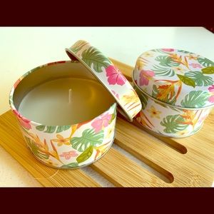 Citronella candles set of 2